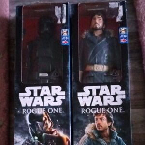 Star Wars Rogue One Collectible Figures - Imperial Death Trooper & Capt. Cassian